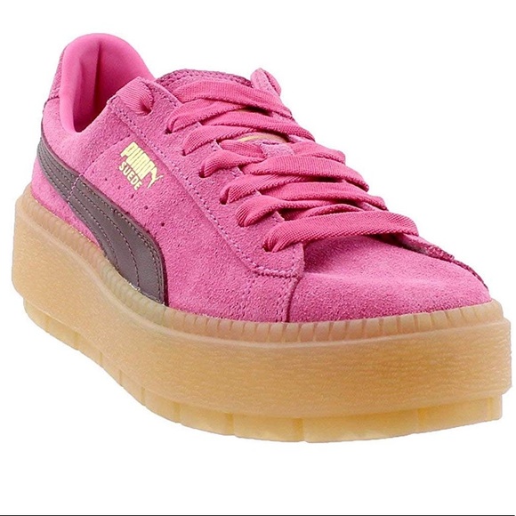 puma select suede platform trace
